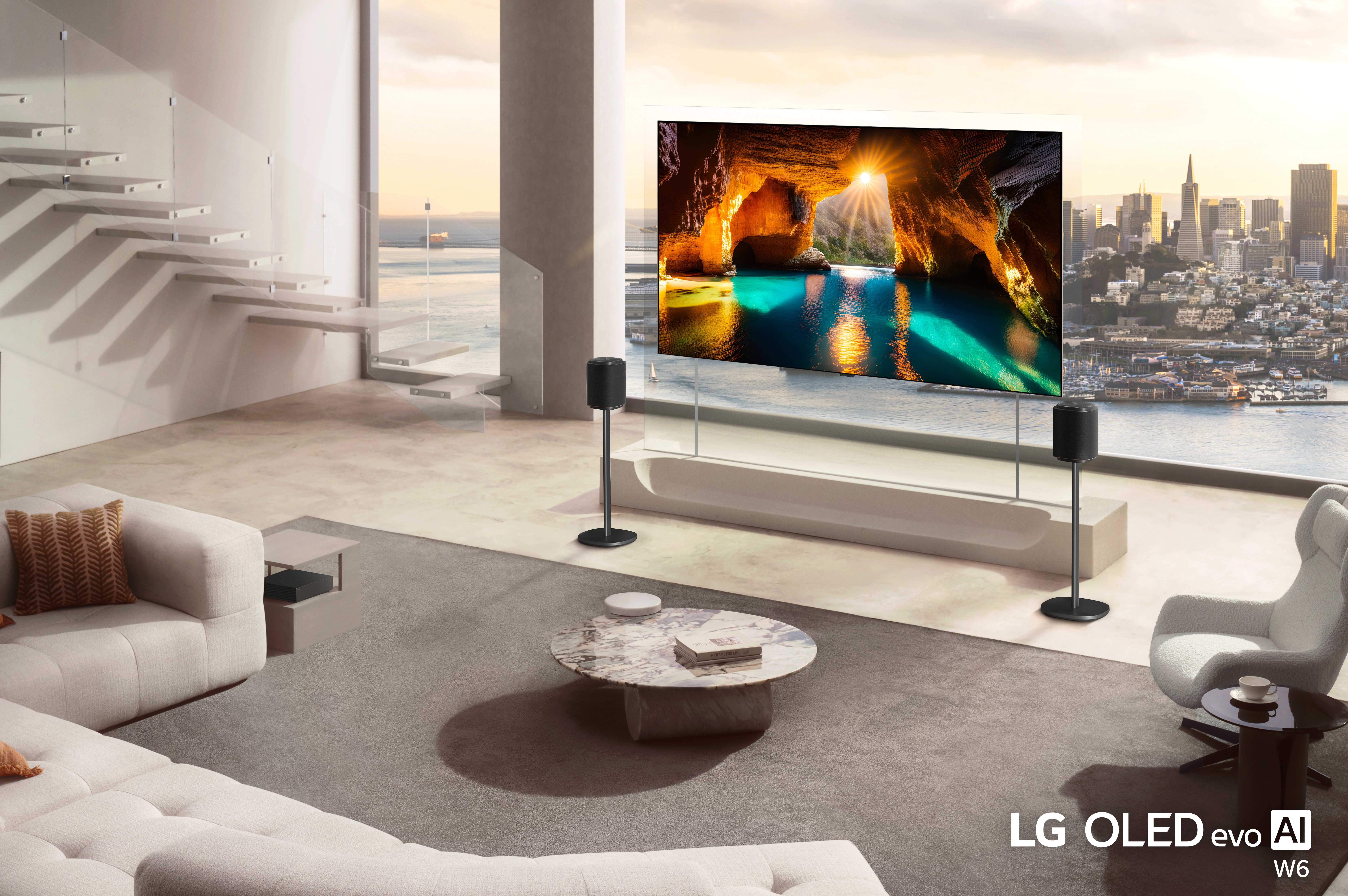 LG OLED evo Wallpaper TV W6